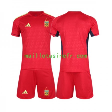Maillot de Foot Argentine Extérieur Gardien Coupe du monde 2022 - Enfant